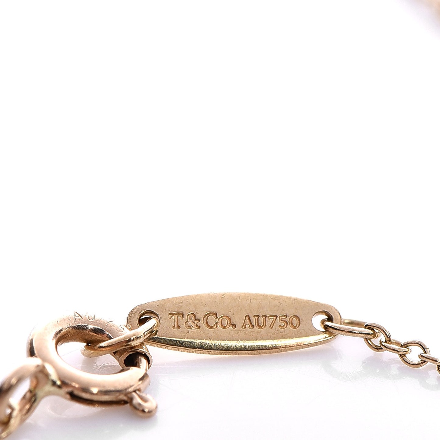 18K Yellow Gold Diamond .03ct Elsa Peretti Diamonds by the Yard Bracelet