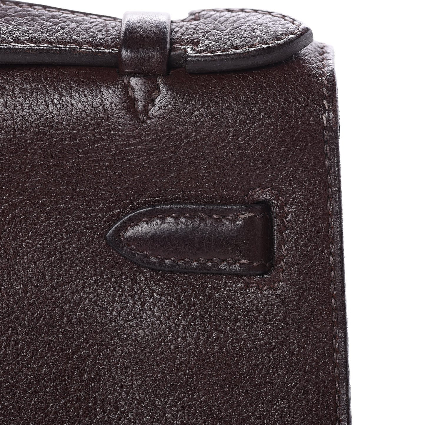 Evergrain Kelly Pochette Clutch Havane
