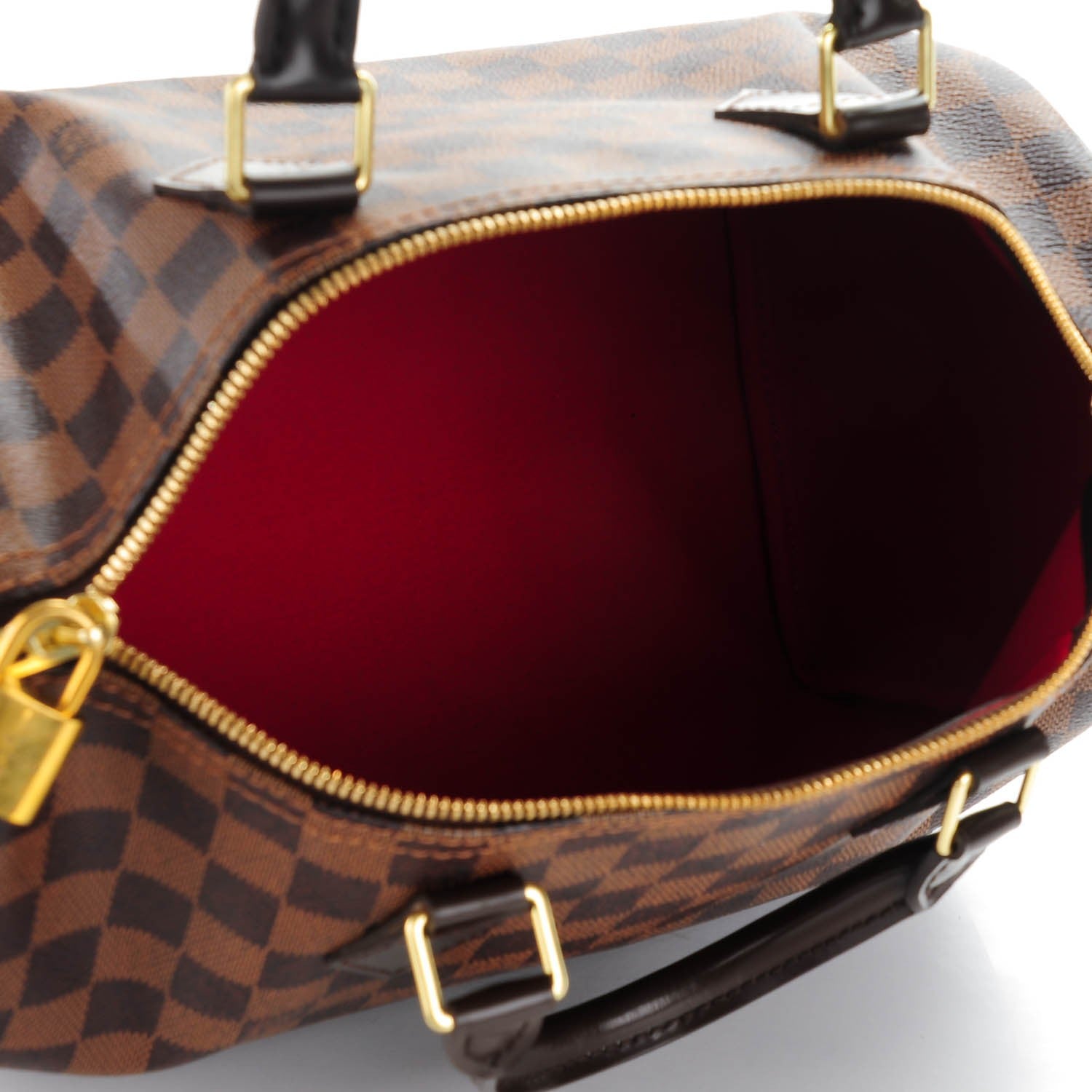 Louis Vuitton Damier Ebene Speedy Bandouliere 30 6 of 8