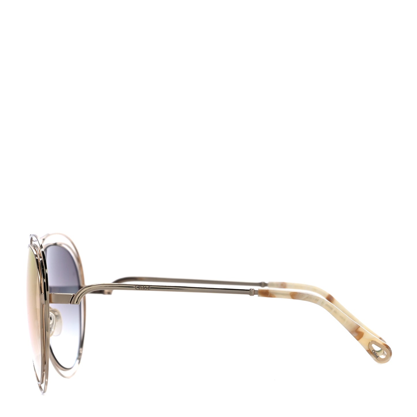 Carlina Round Sunglasses CE134S Gold