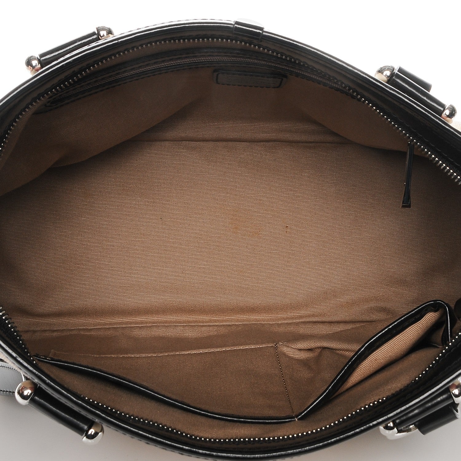 Burberry Supernova Check Stanton Tote Black 5 of 7