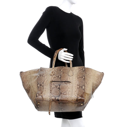 Celine Python Medium Phantom Luggage Natural 2 of 14