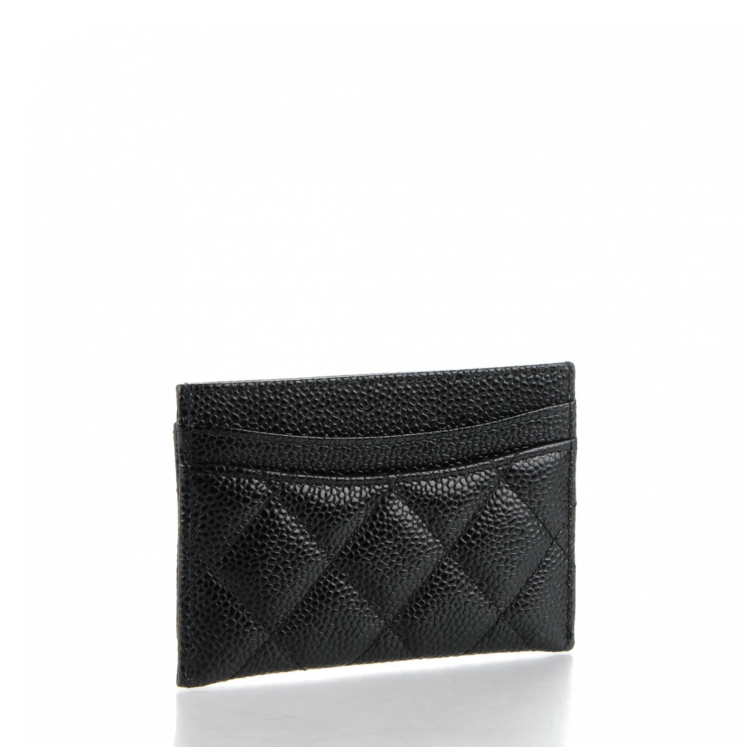 Chanel Caviar Quilted Card Holder Black 3 of 8