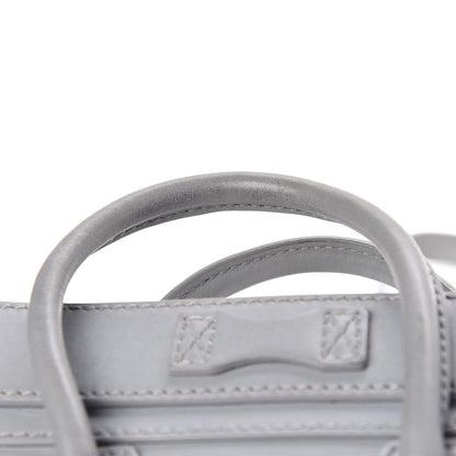 Celine Smooth Calfskin Nano Luggage Sky 25 of 25