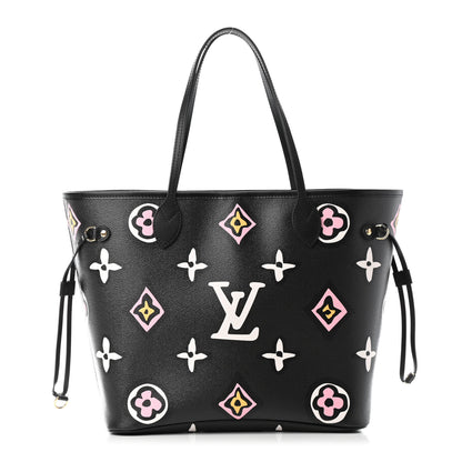 Louis Vuitton Monogram Giant Wild At Heart Neverfull MM Black 1 of 5