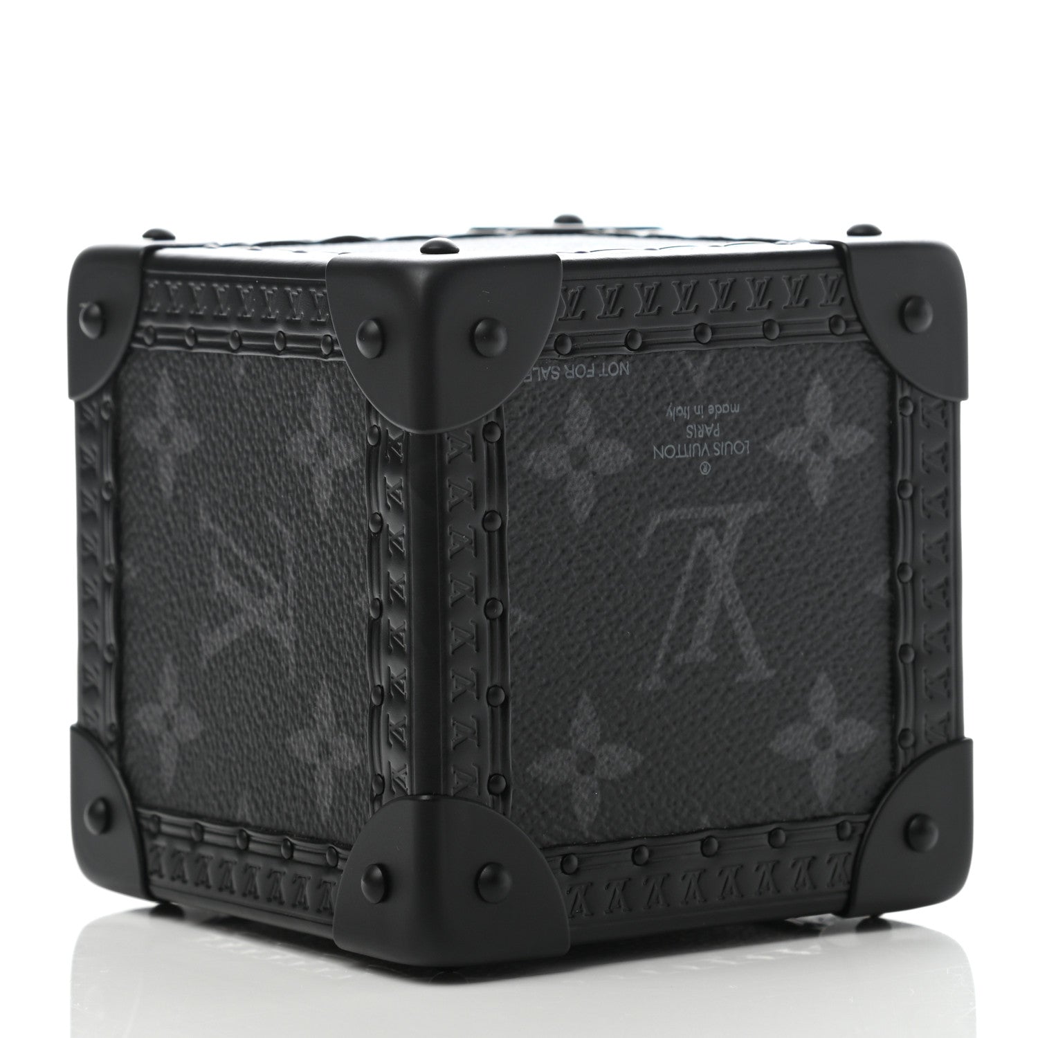 Louis Vuitton Monogram Eclipse Cube Paperweight 2 of 4