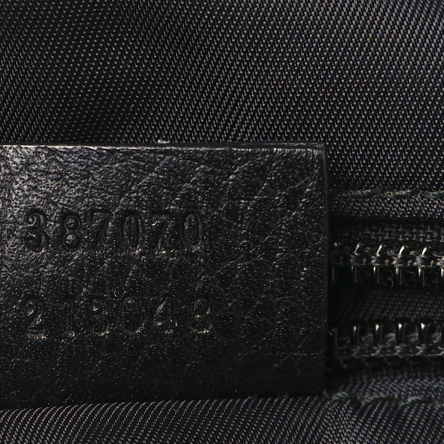 Nylon Monogram Double Buckle Flap Messenger Bag Black