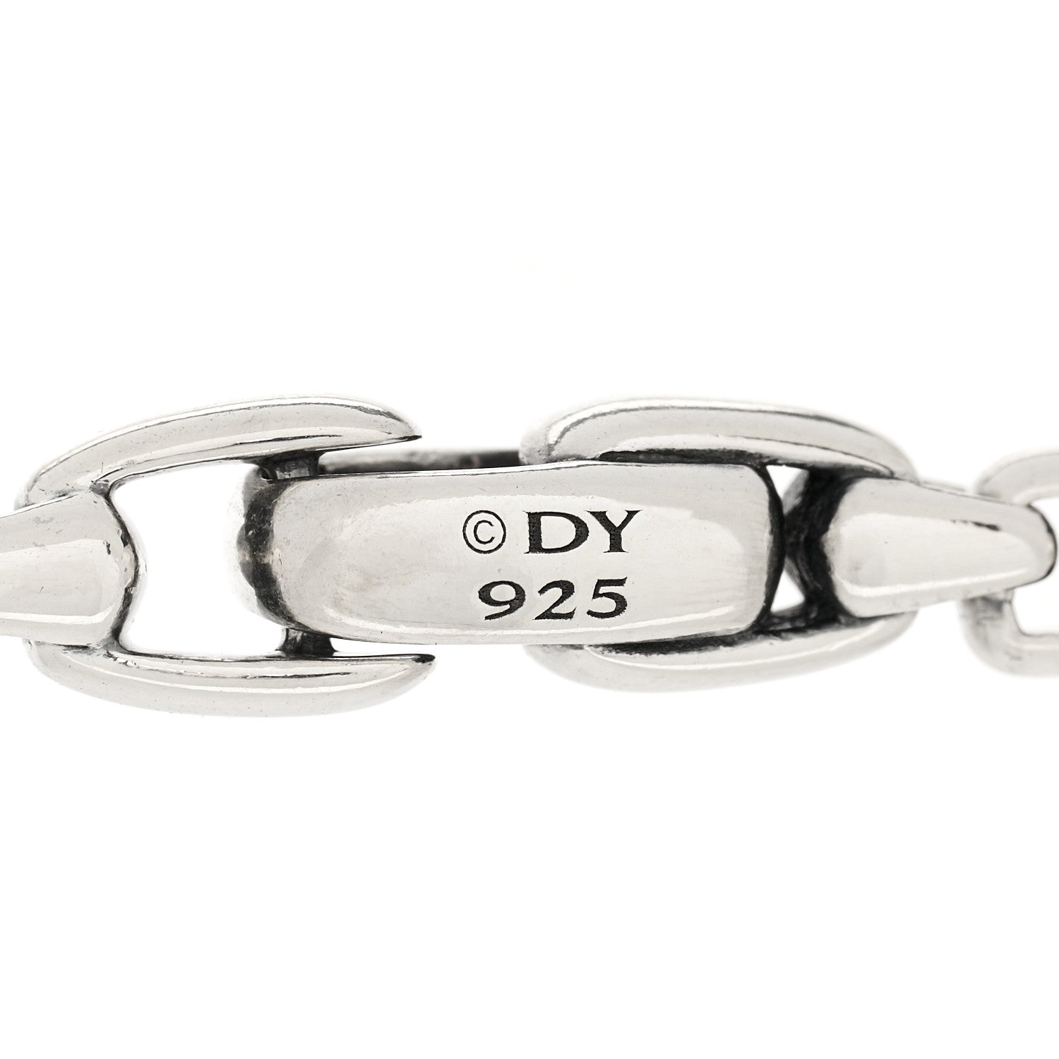 David Yurman Sterling Silver Black Diamond Pave Cross Bracelet 4 of 4