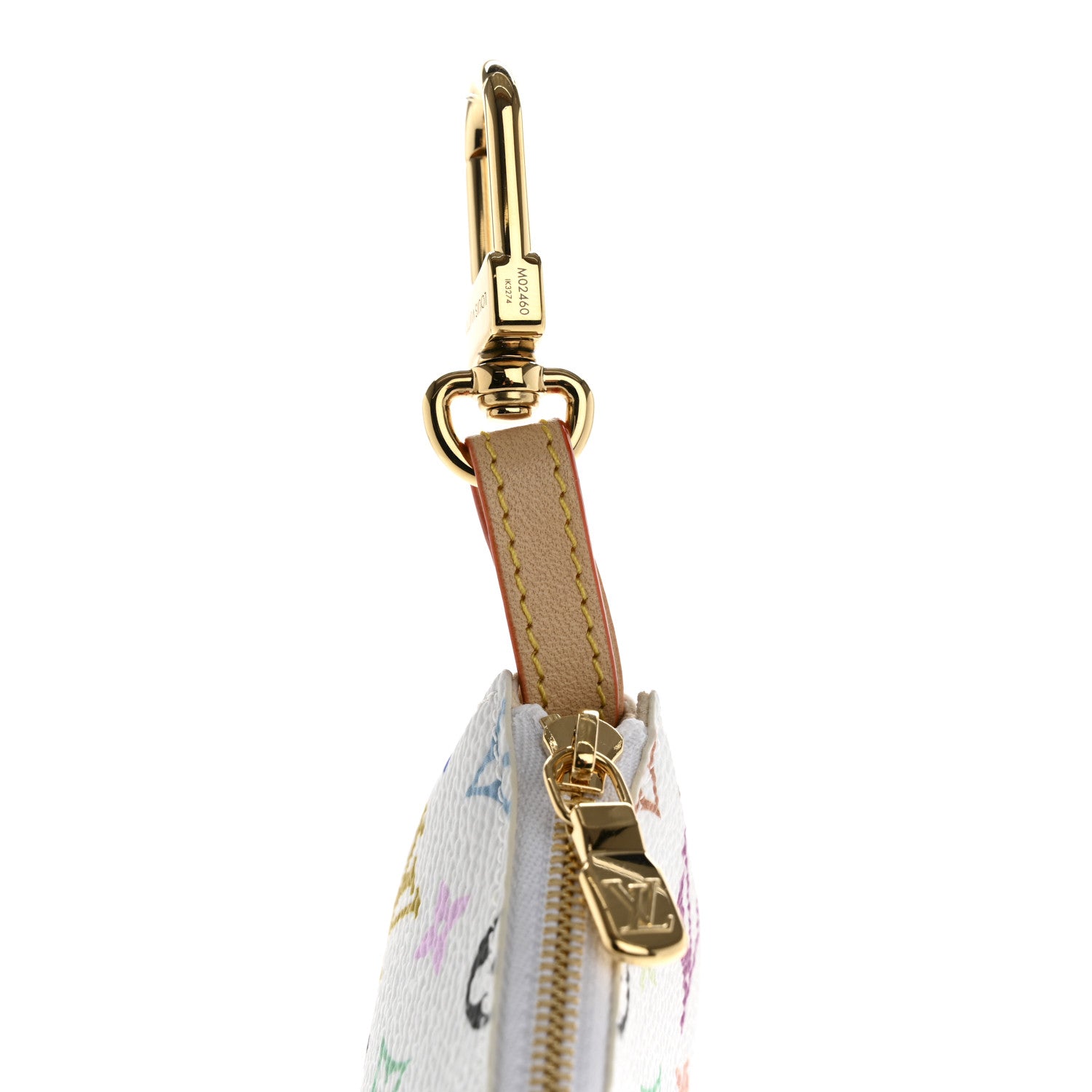 Louis Vuitton LV x TM Monogram Multicolor Micro Pochette White 7 of 7