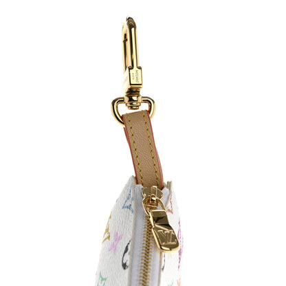 Louis Vuitton LV x TM Monogram Multicolor Micro Pochette White 7 of 7