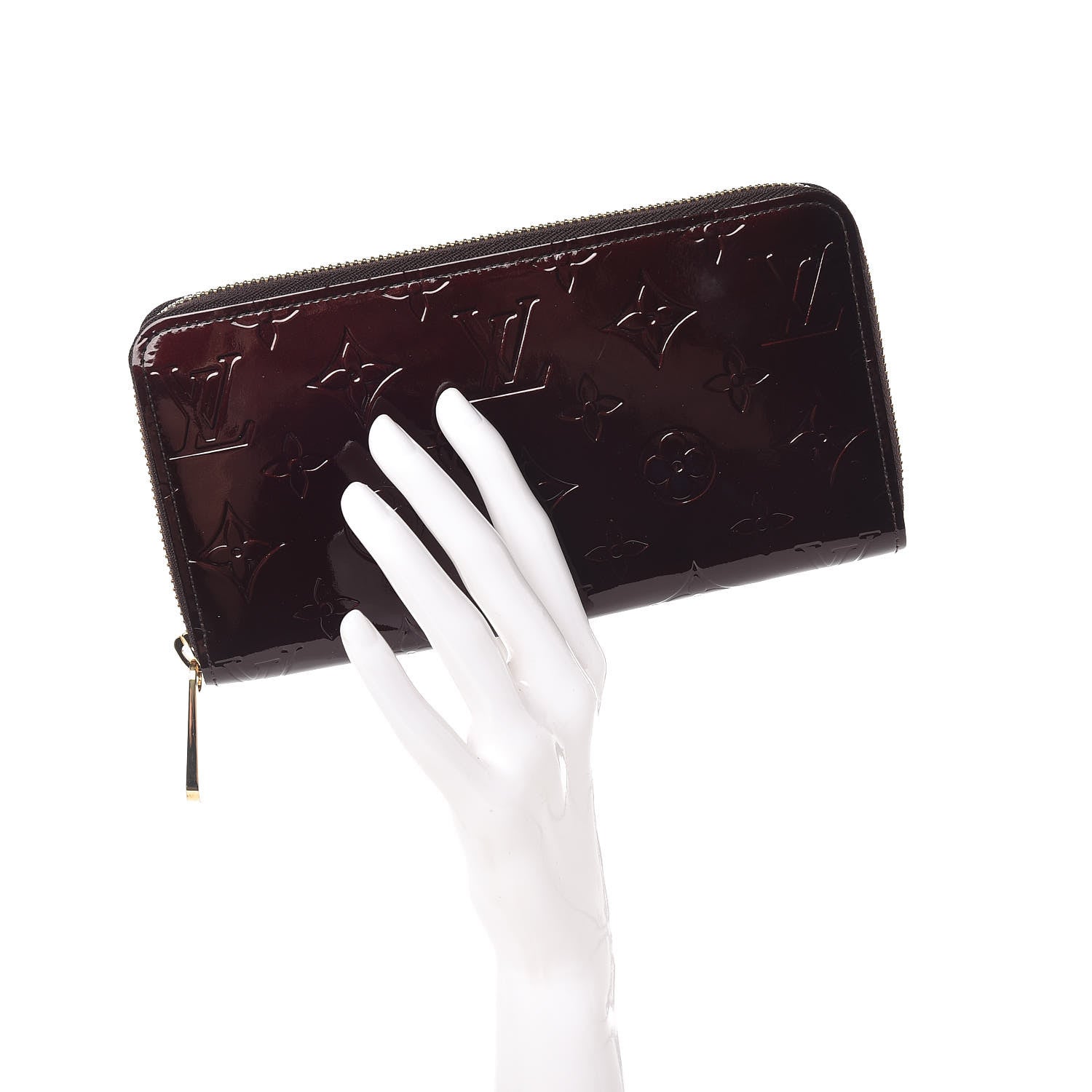 Louis Vuitton Vernis Zippy Wallet Amarante 2 of 6