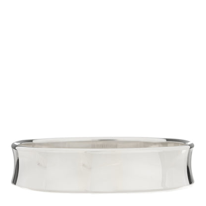 Tiffany Sterling Silver 1837 Cushion Bangle Bracelet 3 of 4