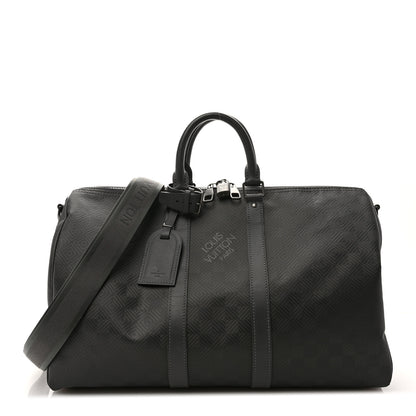 Louis Vuitton Damier Carbone Keepall Bandouliere 45 1 of 9