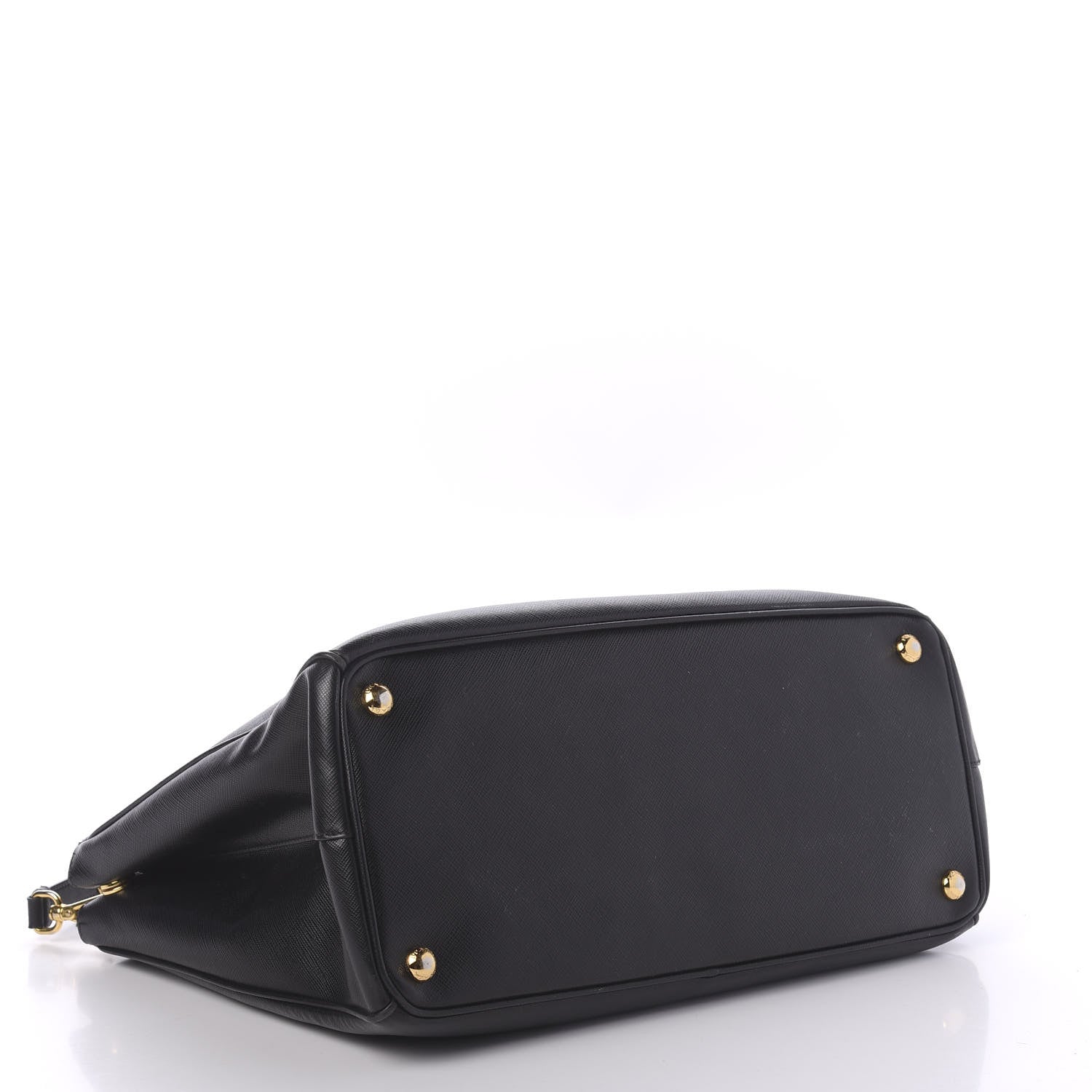 Prada Saffiano Medium Galleria Double Zip Tote Black 5 of 10