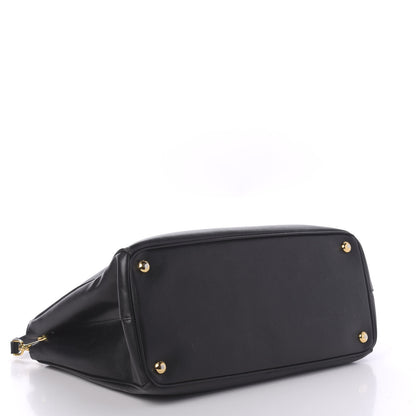 Prada Saffiano Medium Galleria Double Zip Tote Black 5 of 10