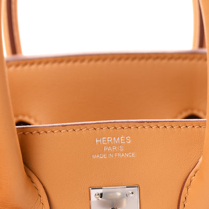 Hermes Toile H Swift Birkin 25 Sesame 6 of 11