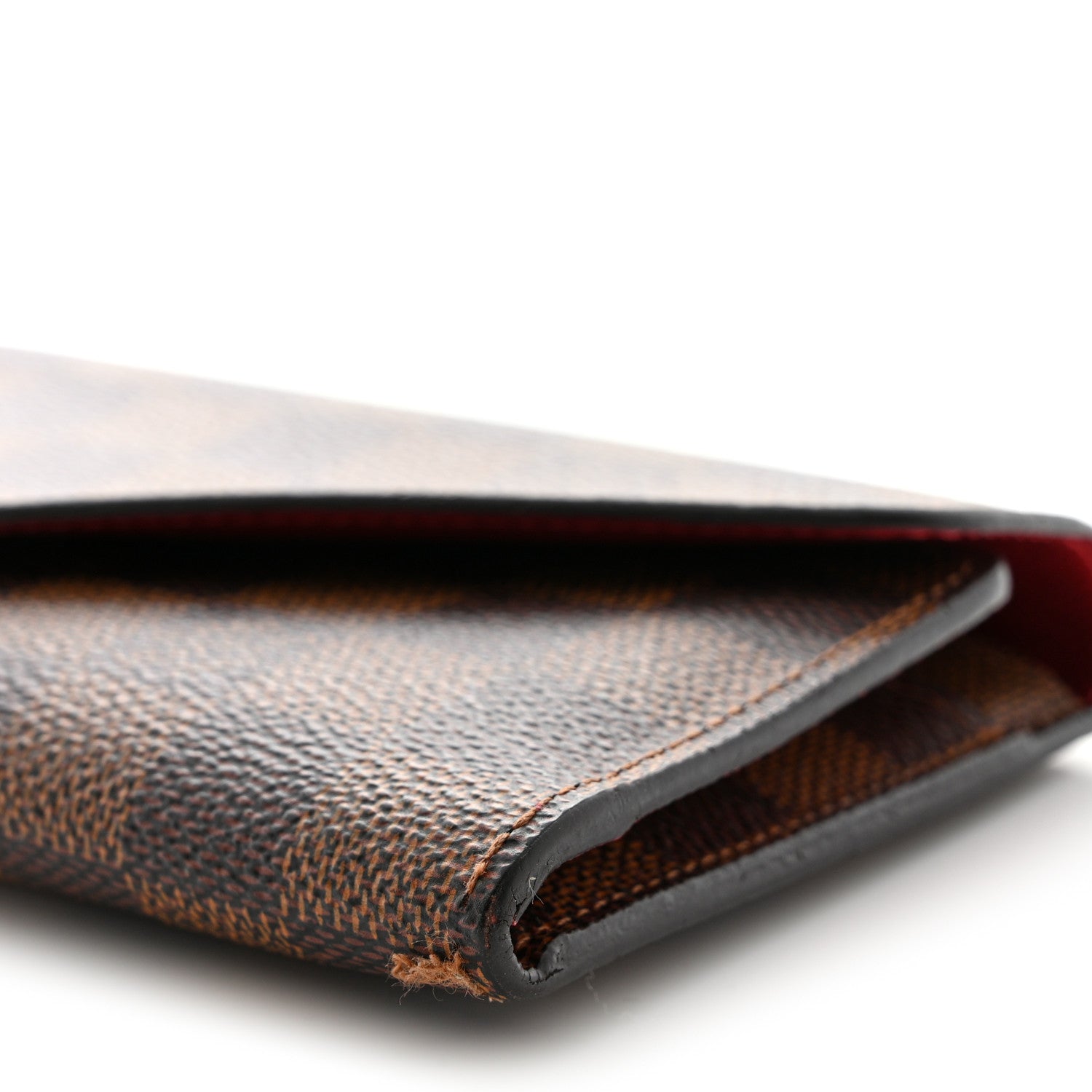 Louis Vuitton Damier Ebene Josephine Wallet Red 11 of 15