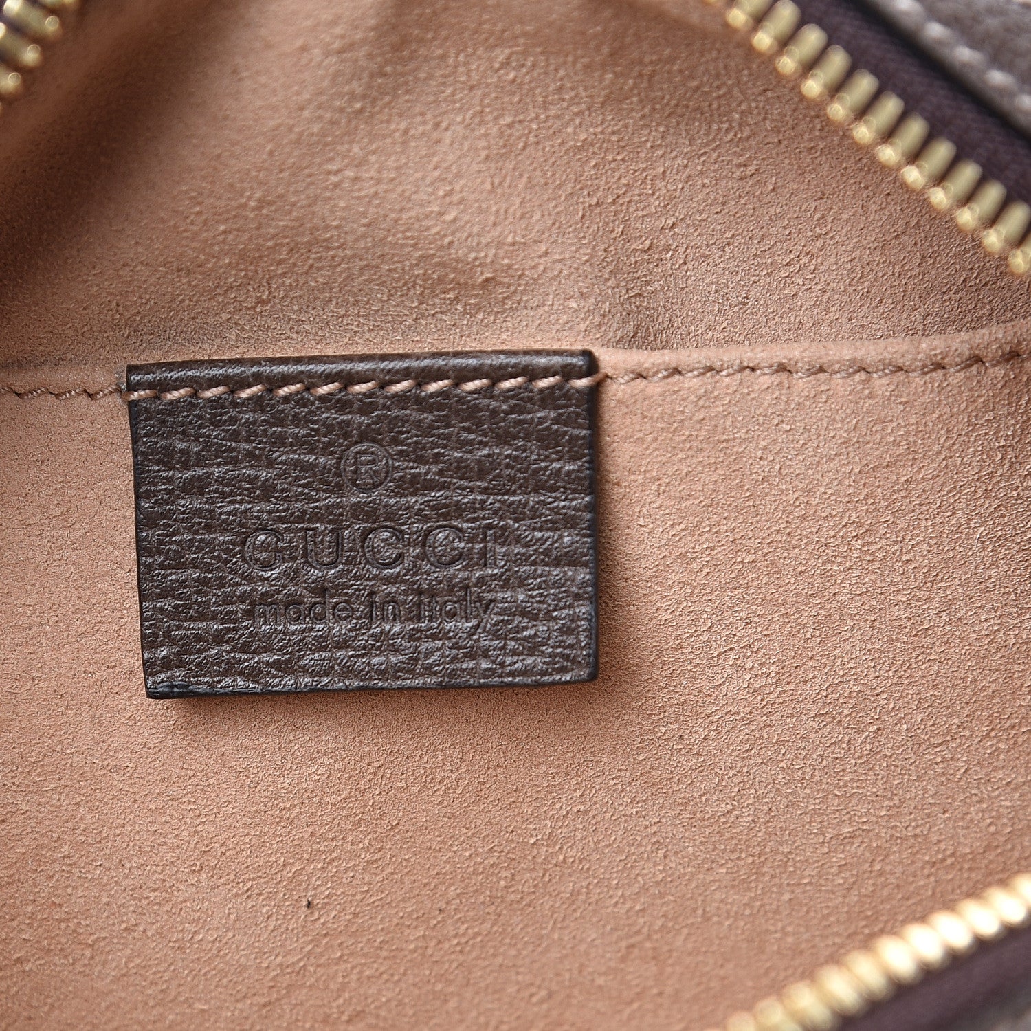 Gucci GG Supreme Monogram Web Small Ophidia Belt Bag 95 38 Dark Brown 5 of 8