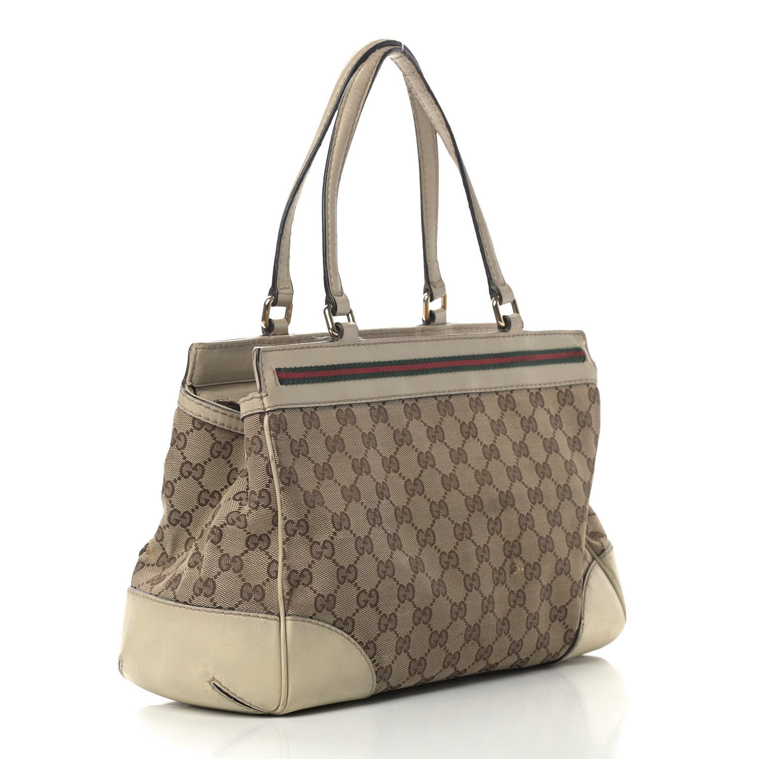 Gucci Monogram Medium Mayfair Tote Off White 2 of 18