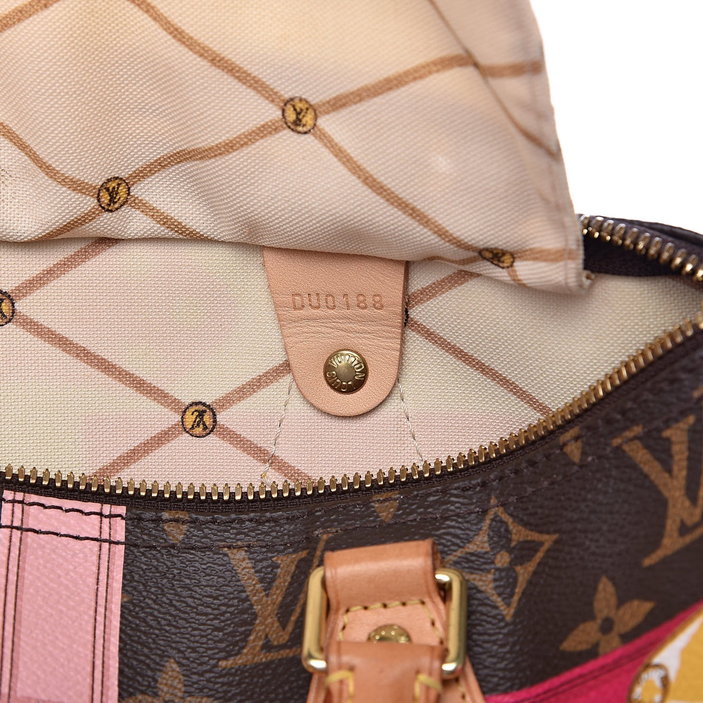 Monogram Summer Trunks Speedy Bandouliere 30