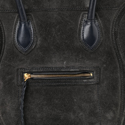 Celine Suede Medium Phantom Luggage Anthracite 5 of 12