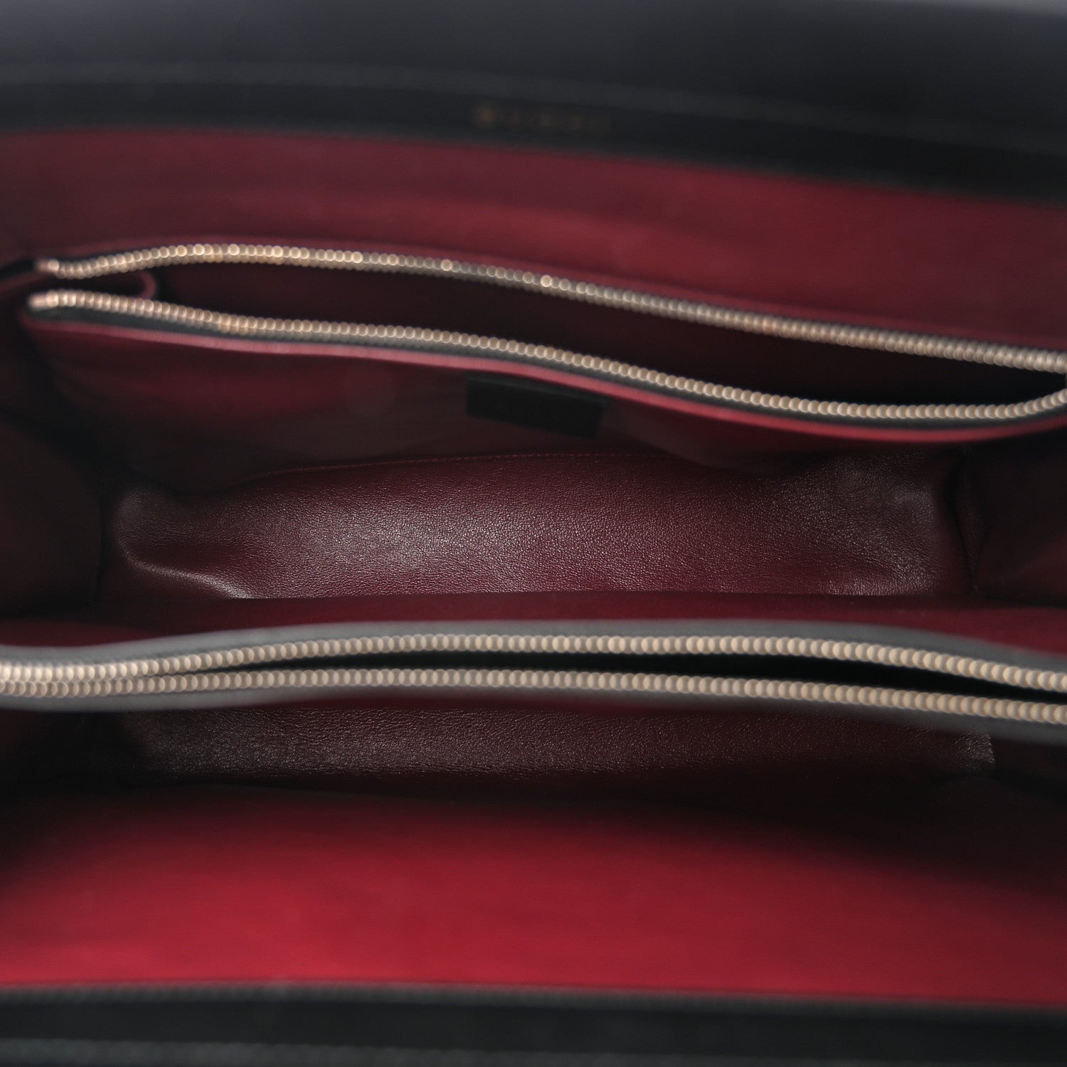 Gucci Smooth Calfskin Medium Zumi Top Handle Bag Black 5 of 10