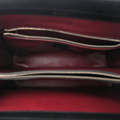 Gucci Smooth Calfskin Medium Zumi Top Handle Bag Black 5 of 10