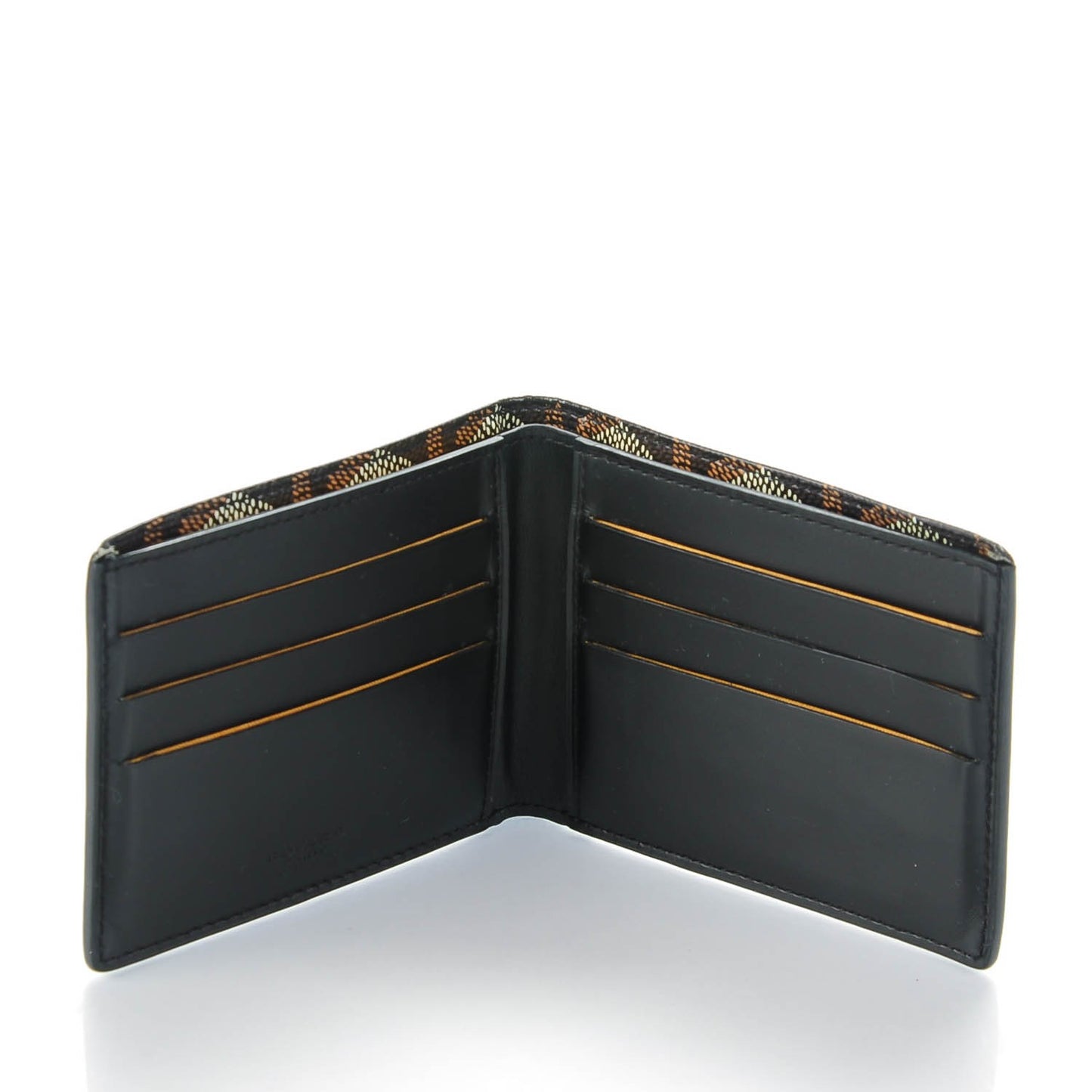 Goyardine Bi-Fold Wallet Black