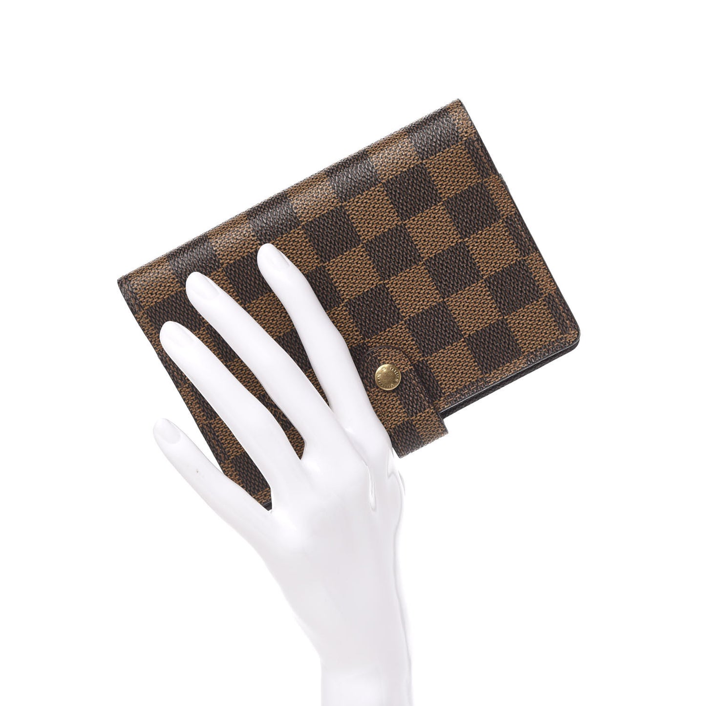 Damier Ebene Small Ring Agenda Cover