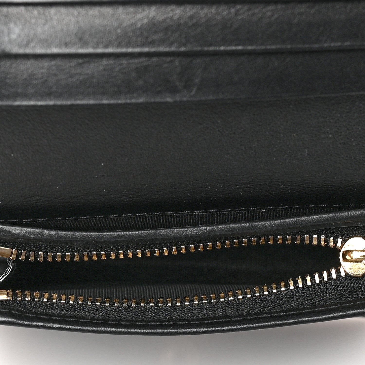 Christian Dior Patent Cannage Mini Lady Dior Wallet Black 5 of 9