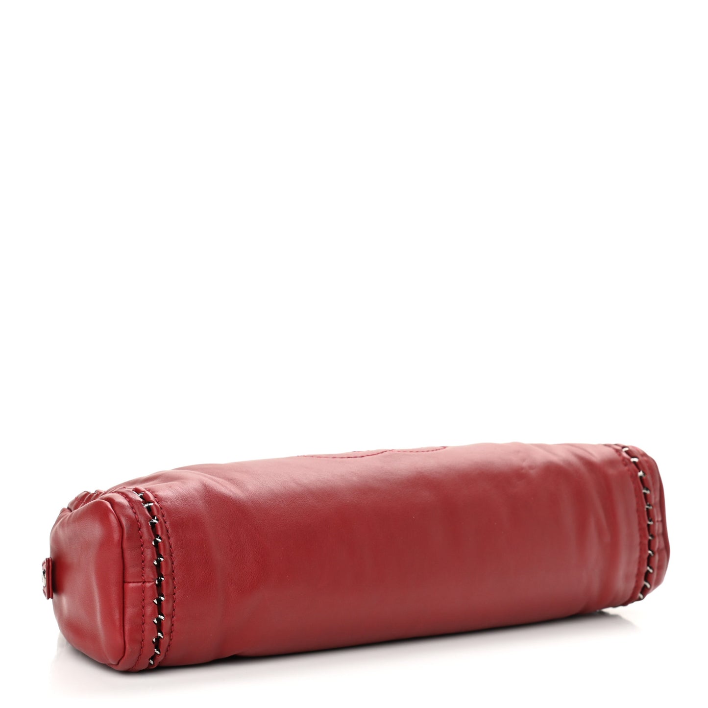 Smooth Calfskin Medium Luxe Ligne Bowler Red
