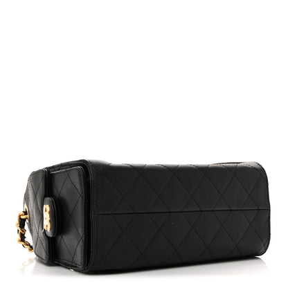 Chanel Caviar Quilted Mini Chanel 25 Handbag Black 4 of 11
