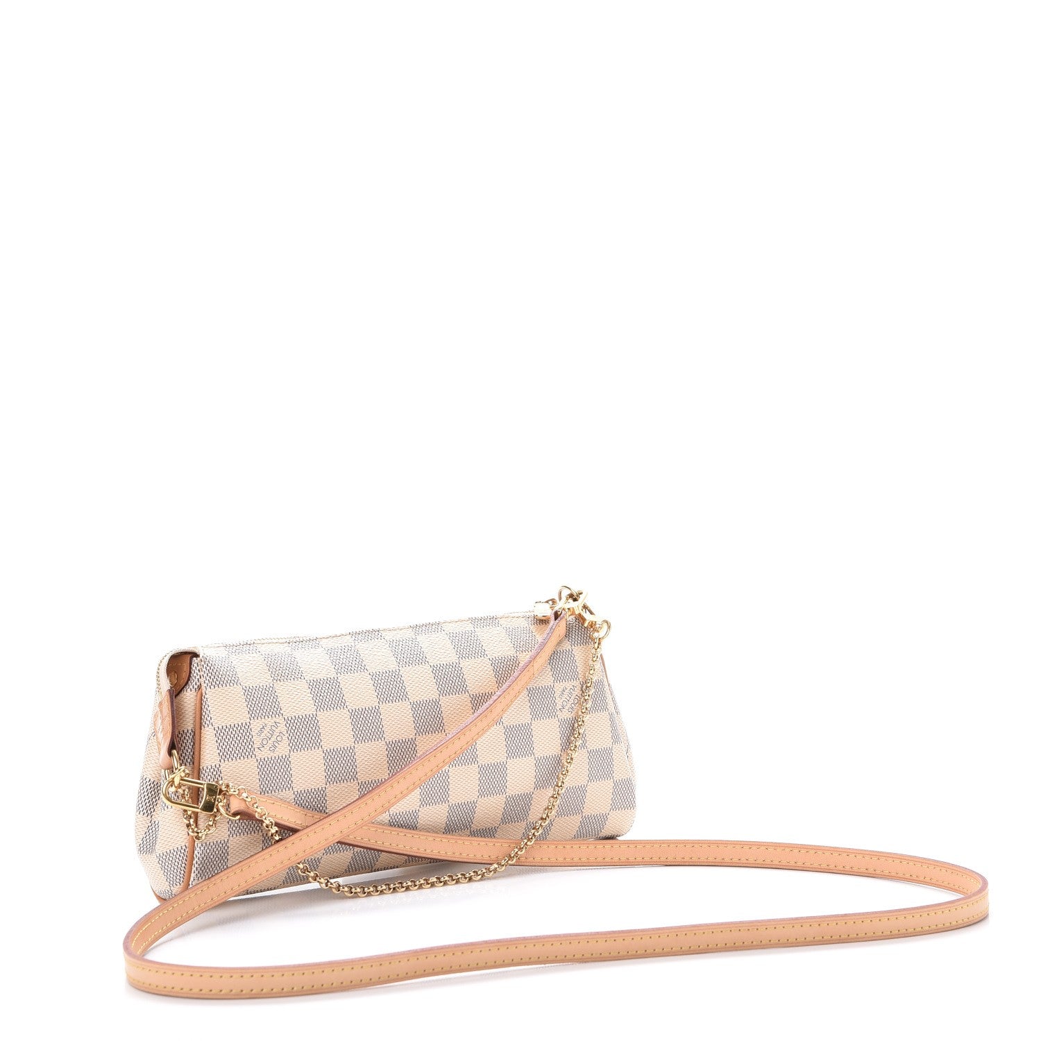 Louis Vuitton Damier Azur Eva Clutch 3 of 10