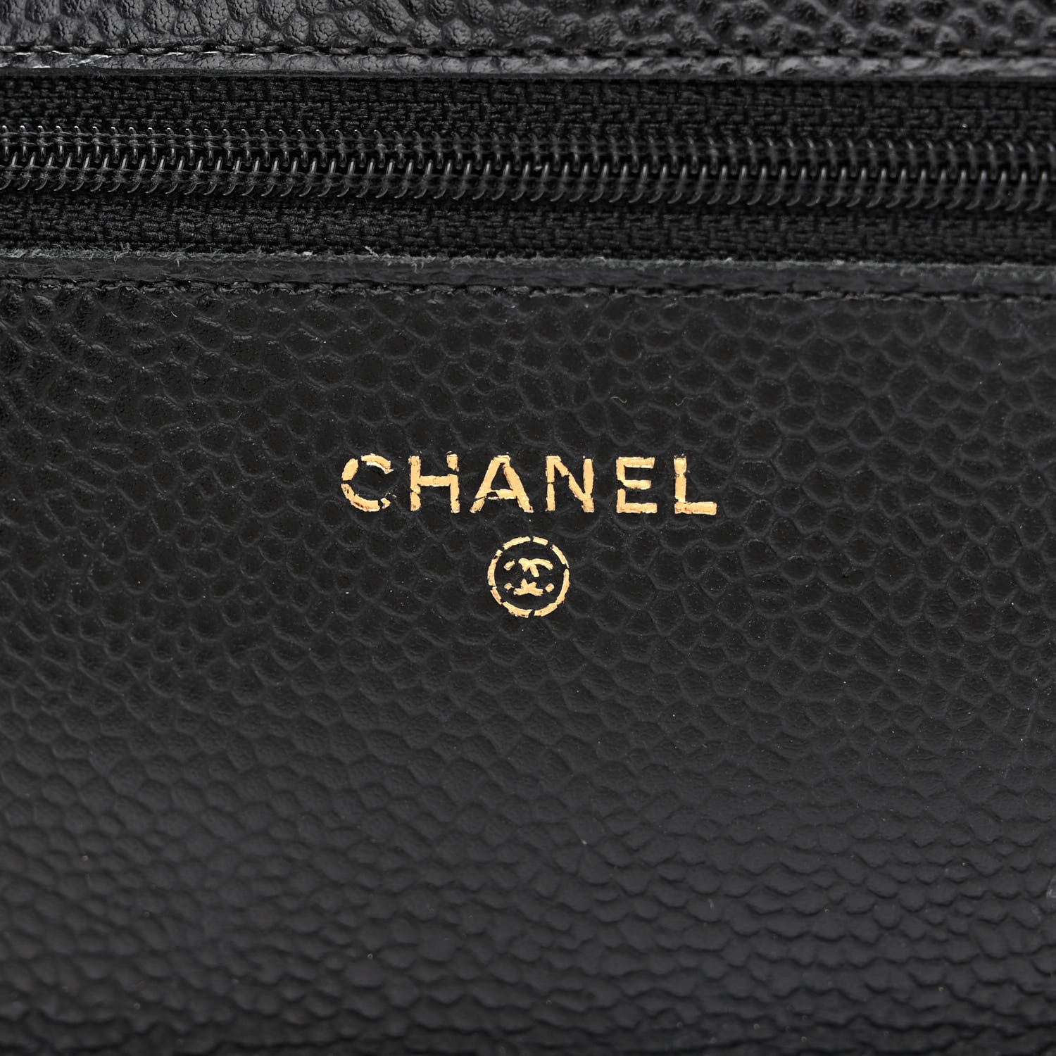 Chanel Caviar Quilted Wallet on Chain WOC Black 7 of 16