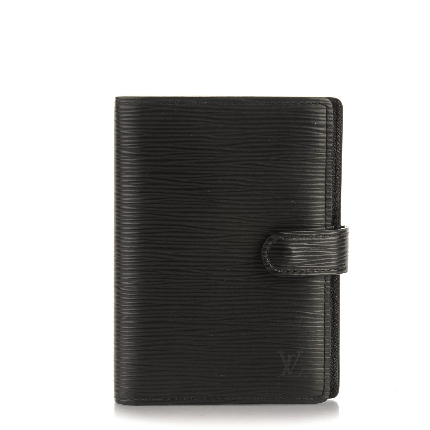 Louis Vuitton Epi Small Ring Agenda Cover Black 1 of 6