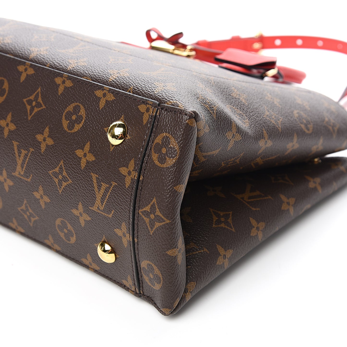 Monogram Flower Tote Coquelicot