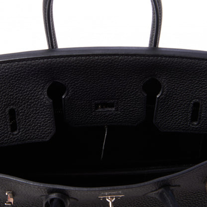 Hermes Togo Birkin 25 Black 20 of 32