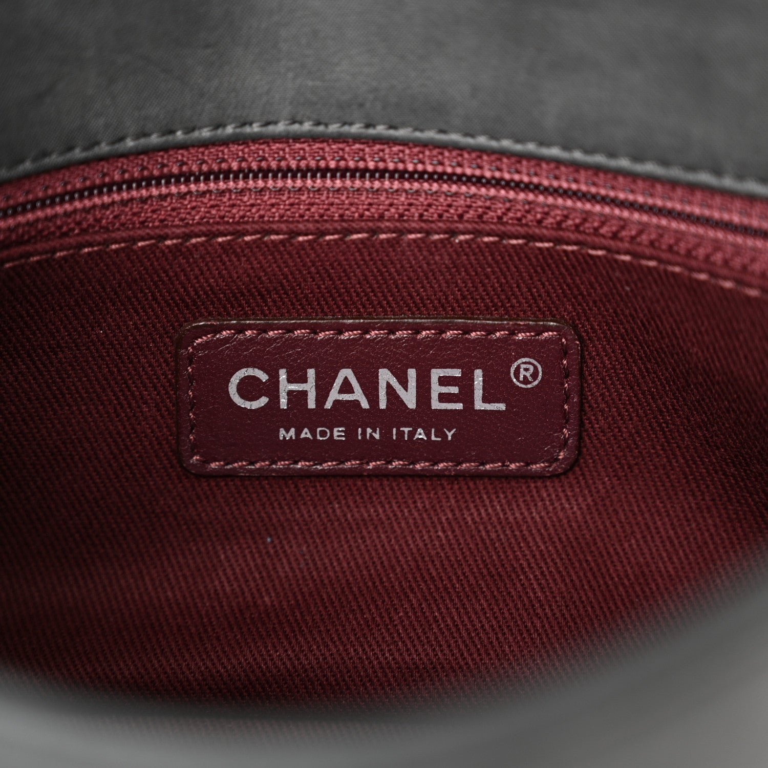 Chanel Calfskin Diamond Embossed New Chic Flap Grey 5 of 11