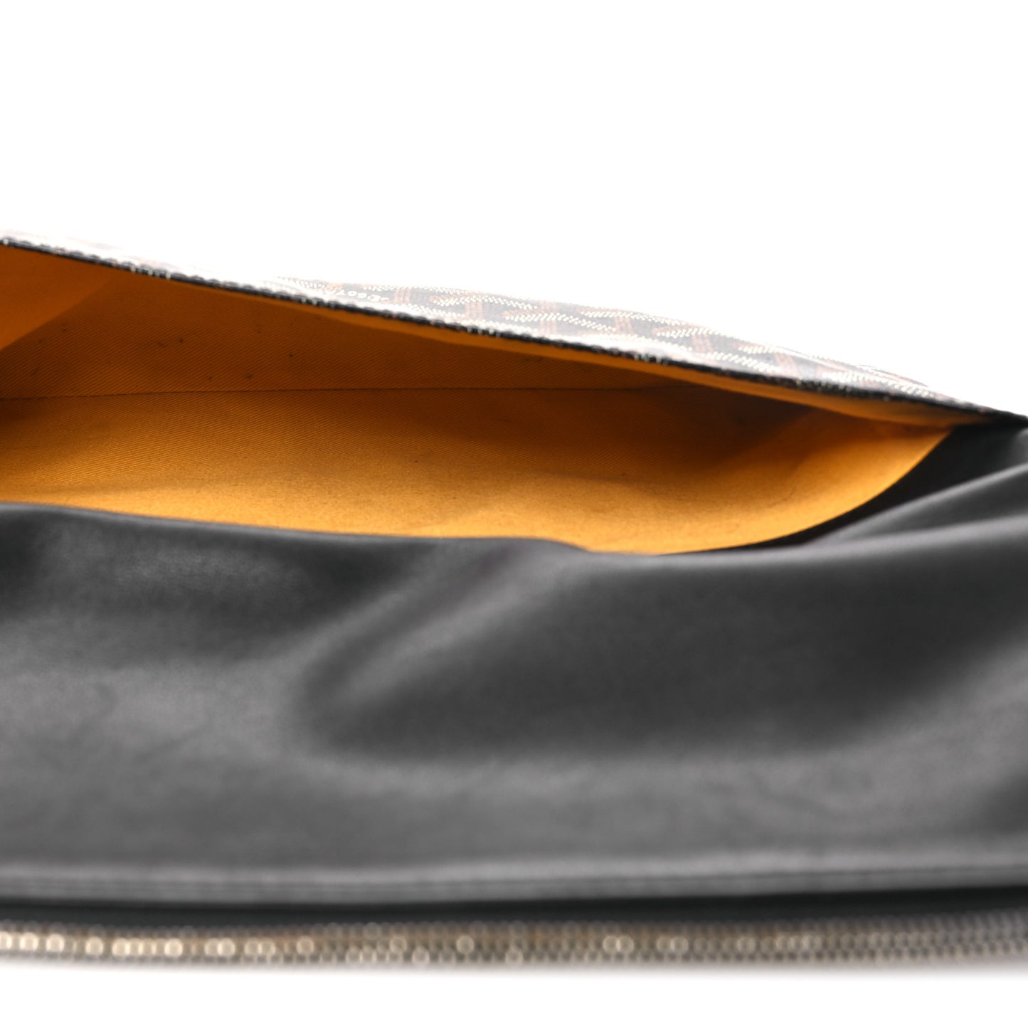 Goyardine Sainte Marie Soft Clutch Black