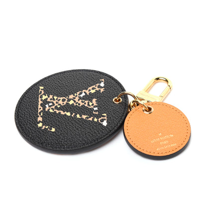 Louis Vuitton Monogram Giant Jungle Bag Charm Key Holder Black 4 of 6