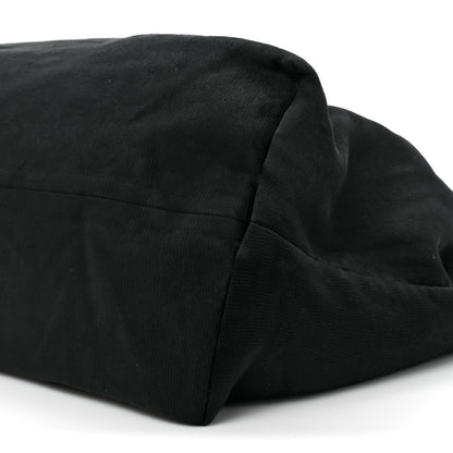 Chanel Satin XL Coco Cabas Black 8 of 9