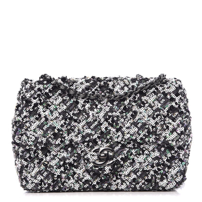 Chanel Sequin Small Single Flap Multicolor 1 of 9