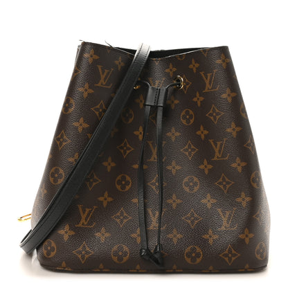Louis Vuitton Monogram Neonoe MM Black 1 of 12