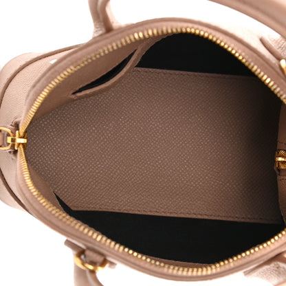 Balenciaga Grained Calfskin XXS Ville Top Handle Bag Beige Tapioca 5 of 13