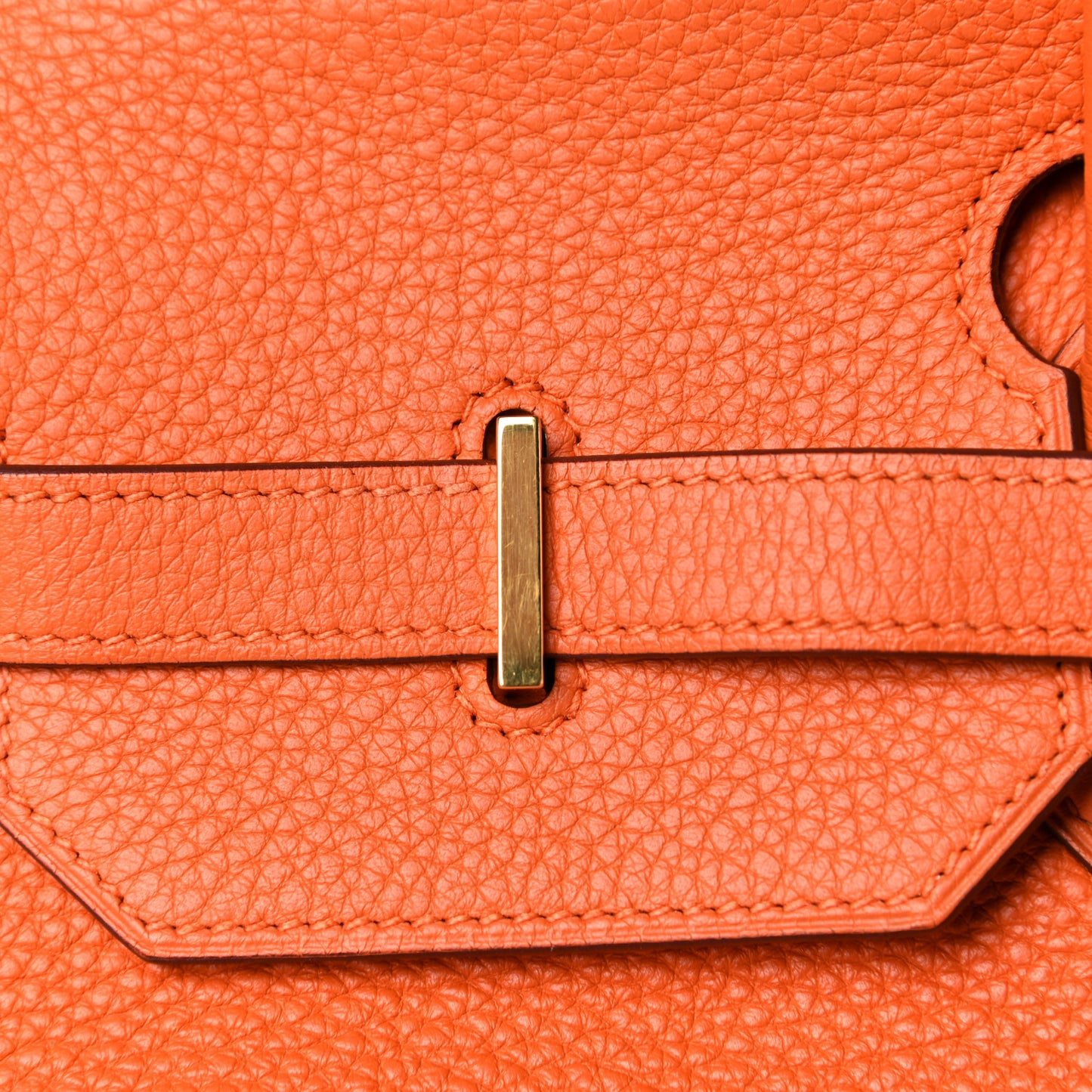 Togo Birkin 40 Orange
