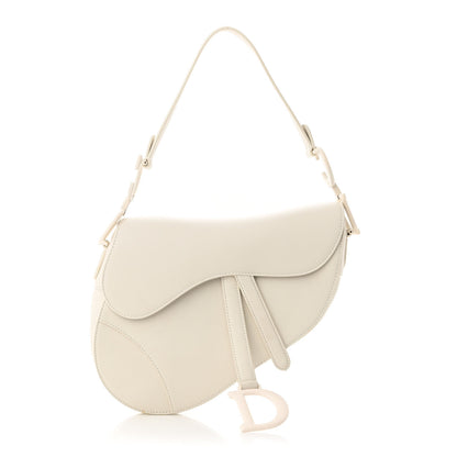 Christian Dior Ultra Matte Calfskin Saddle Bag Off White 1 of 10