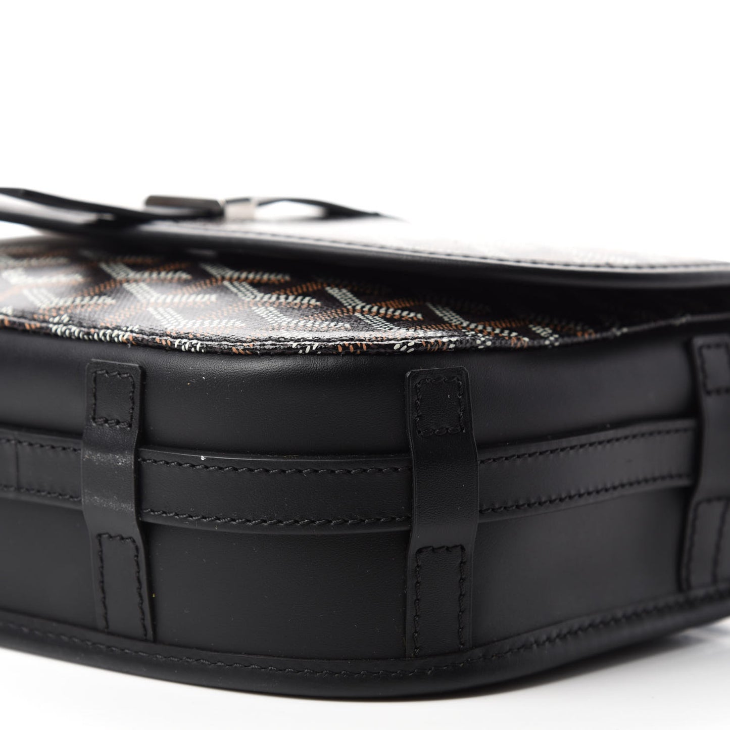 Goyardine Belvedere II PM Messenger Bag Black