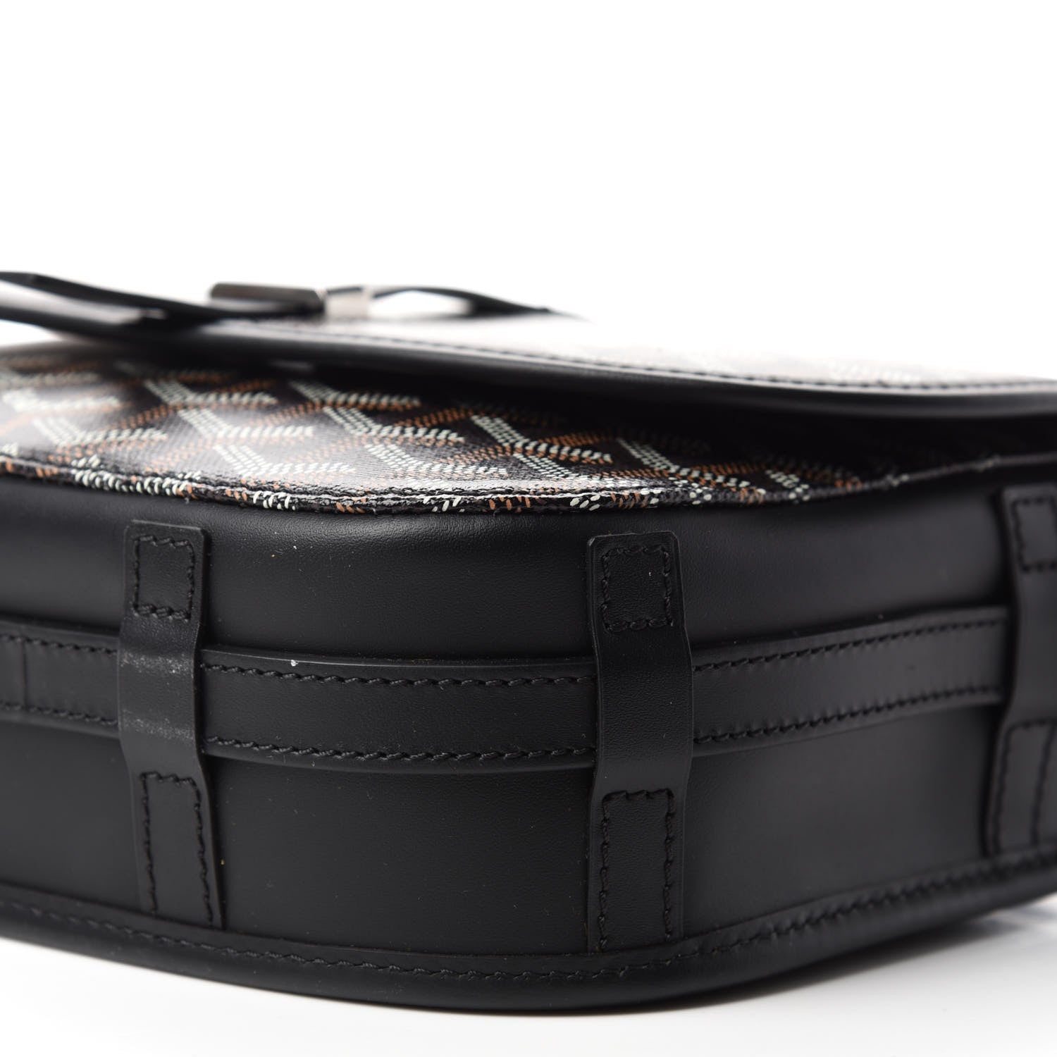 Goyard Goyardine Belvedere II PM Messenger Bag Black 7 of 9