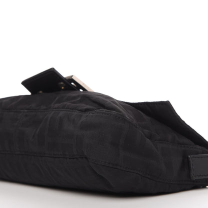 Fendi Nylon Zucca Baguette Black 7 of 9