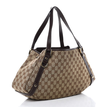 Gucci Monogram Medium Abbey Shoulder Bag Dark Brown 2 of 19